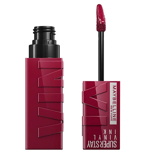 رژ لب مایع براق میبلین Maybelline Super Stay Vinyl Ink شماره 30 Unrivaled