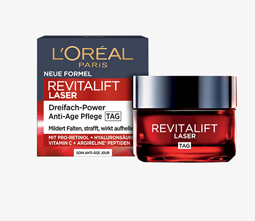 کرم ضد چروک و جوانساز روز لورآل پاریس Revitalift Laser حجم 50 میل