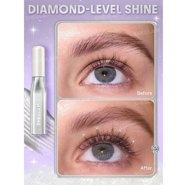  ریمل حالت‌دهنده شیگلم مدل Crystal Gaze Glitter 