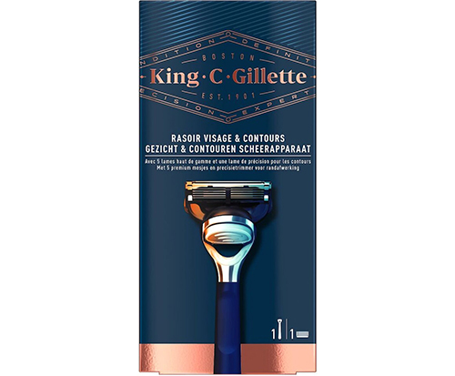 خودتراش اصلاح صورت و خط زن ریش کینگ سی ژیلت King C. Gillette Face & Contour Razor
