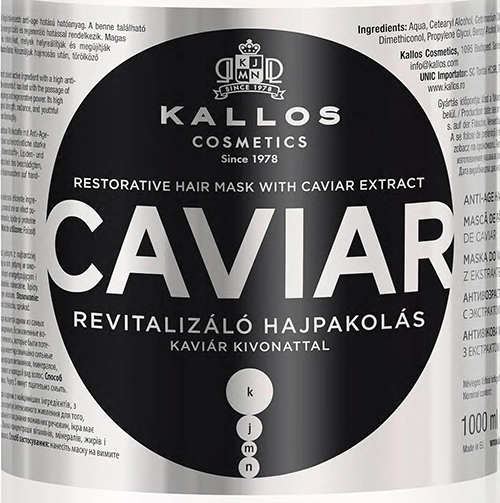 ماسک مو خاویار کالوس مدل Caviar حجم 1000 میل