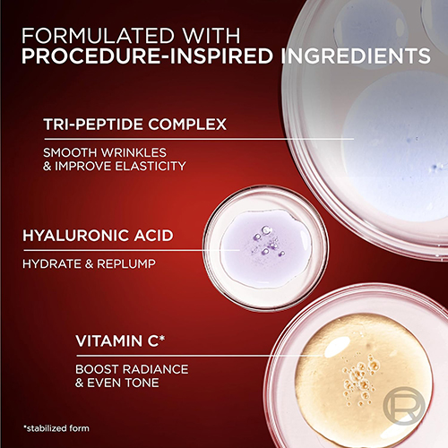 سرم ضد چروک و جوانساز لورآل مدل Revitalift Laser Tri Peptide حجم 30 میل