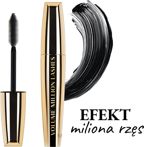 ریمل حجم دهنده ولوم میلیون لشز Black - Volume Million Lashes مشکی