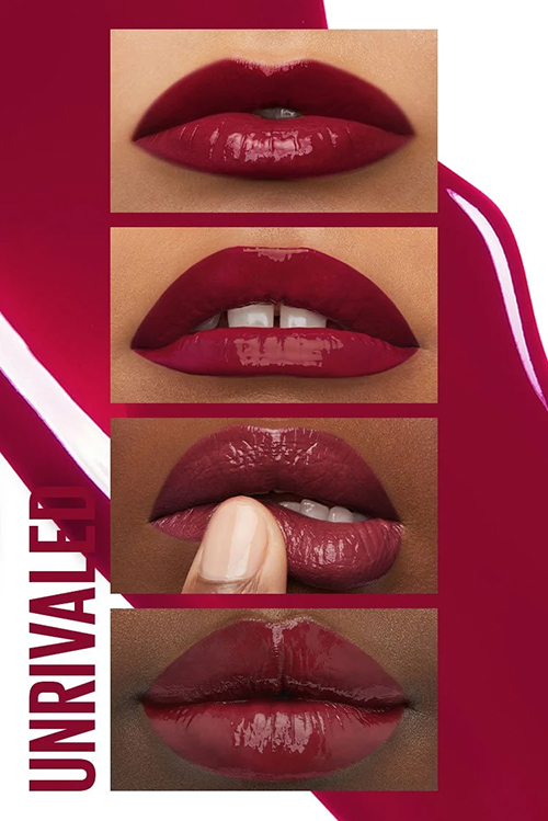 رژ لب مایع براق میبلین Maybelline Super Stay Vinyl Ink شماره 30 Unrivaled