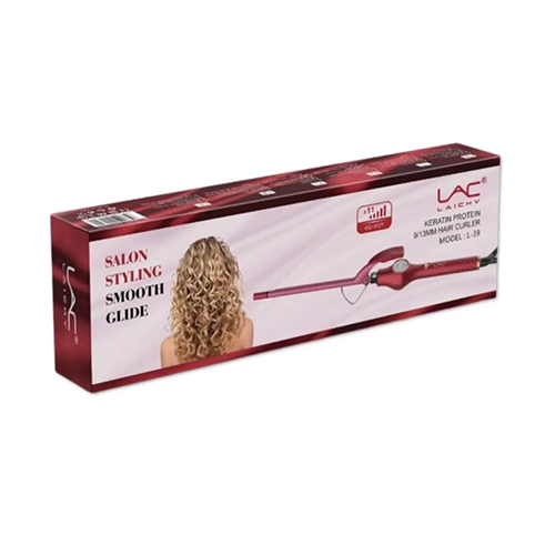 فر کننده مو حرفه‌ای لایچی مدل L-39 با پوشش تیتانیوم و نمایشگر دیجیتال