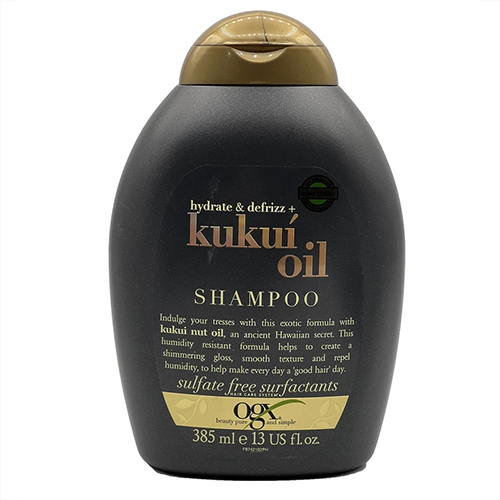 شامپو مو او جی ایکس مدل روغن کوکوی مدل Kukui Oil حجم 385 میل