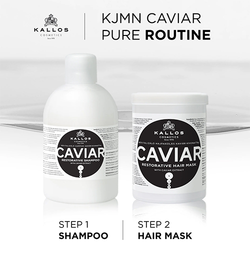 ماسک مو خاویار کالوس KJMN Professional Caviar بازسازی کننده مو 275 میل