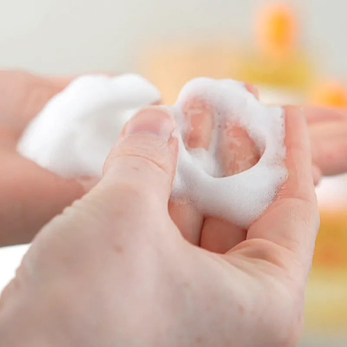 موس میسلار پاک کننده ویتامین C اولودرم Vitamin C Micellar Foam حجم 150 میل