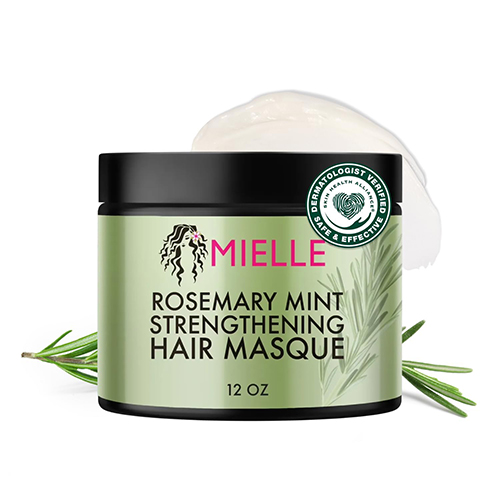 ماسک مو تقویت کننده میله Mielle Rosemary Mint ضد ریزش 340 گرم
