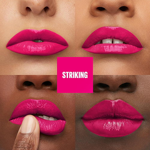 رژ لب مایع براق میبلین Maybelline Super Stay Vinyl Ink شماره 150 Striking