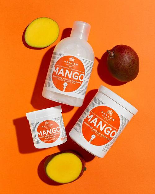 ماسک مو تغذیه کننده مجارستانی کالوس Kallos Mango حاوی روغن انبه 275 میل