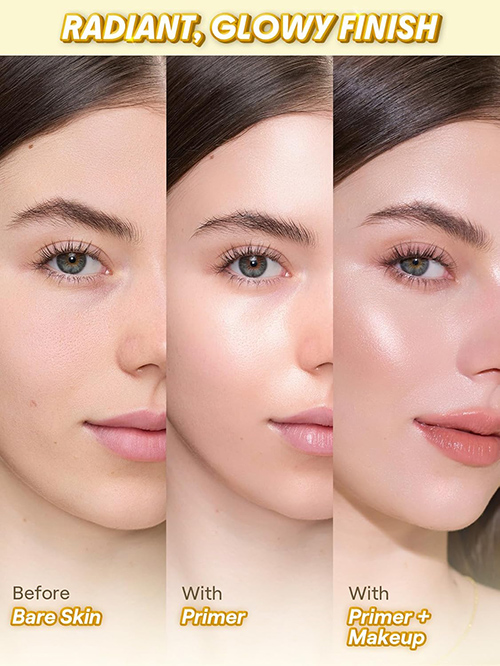 پرایمر آبرسان قوی مدل BUTTERY GLOW مناسب پوست خشک تا نرمال