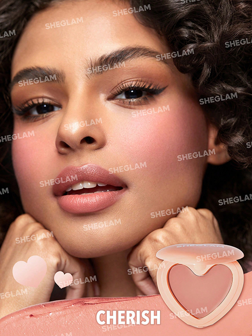 رژگونه کرمی قلبی Playing Cupid مدل Cherish