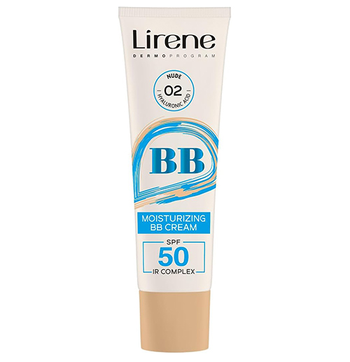 بی بی کرم لیرن Moisturizing SPF 50 رنگ 02 نود 30 میل