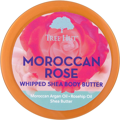 کره بدن شی باتر Tree Hut مدل Moroccan Rose حجم 240 گرم
