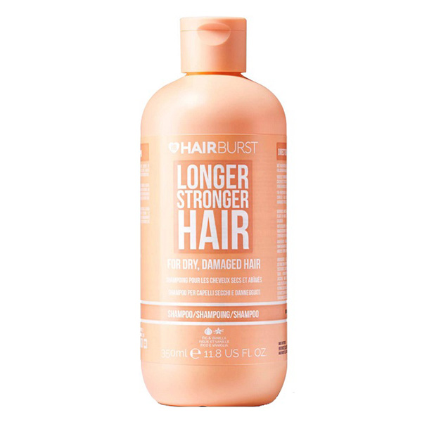  شامپو هیربرست Hairburst نارنجی مخصوص موهای خشک و آسیب دیده با رنگ و حرارت حجم 350ml 