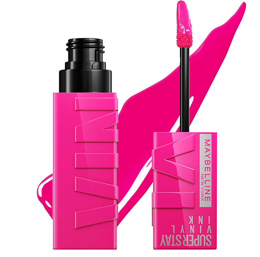 رژ لب مایع براق میبلین Maybelline Super Stay Vinyl Ink شماره 150 Striking