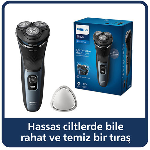 ماشین اصلاح صورت فیلیپس سری 3000 مدل S3122/51