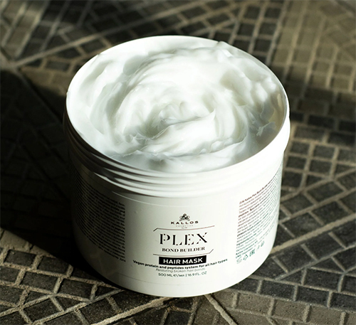 ماسک مو بازسازی کننده مجارستانی کالوس Kallos Plex Bond Builder ترمیم کننده موهای آسیب دیده 275 میل