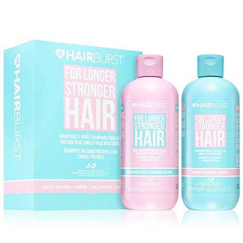 شامپو و نرم کننده مو هیر برست مدل For Longer Stronger Hair حجم 350+350 میل