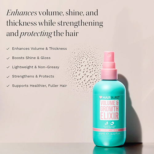 اسپری حجم دهنده و افزایش رشد موی هیربرست Hairburst حجم 125 میل