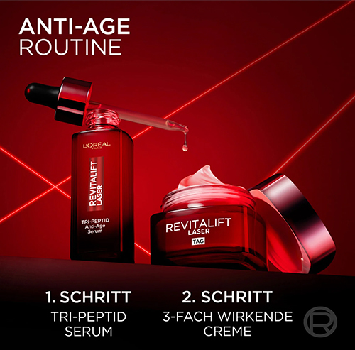 کرم ضد چروک و جوانساز روز لورآل پاریس Revitalift Laser حجم 50 میل