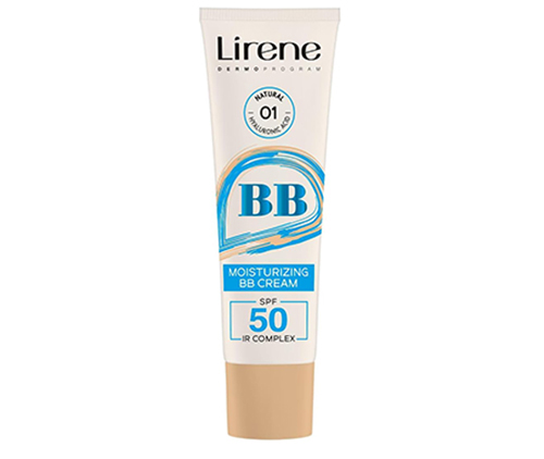 بی بی کرم لیرن Moisturizing SPF 50 رنگ طبیعی 30 میل
