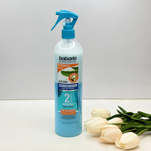 اسپری دو فاز مو باباریا مدل Aloe Vera حجم 500 میل