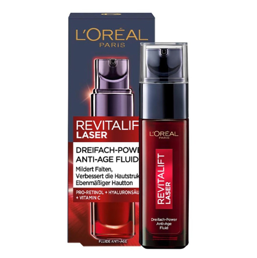 سرم ضد چروک و جوانساز لورآل مدل Revitalift Laser X3 حجم 30 میل