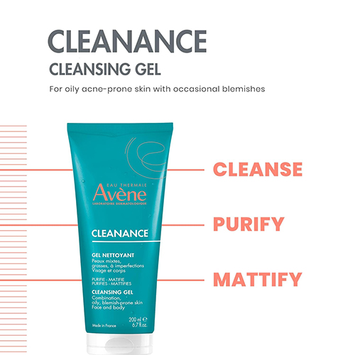ژل شستشو صورت و بدن Cleanance اون 200 میل