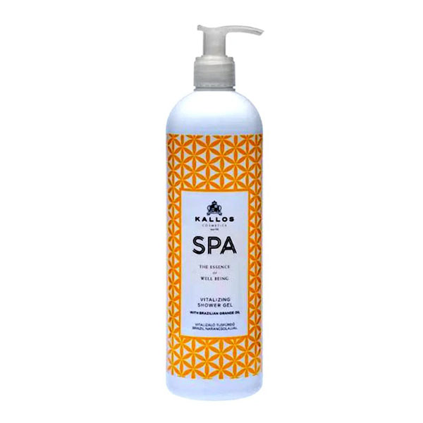  ژل شستشو بدن کالوس مدل SPA حجم 1000 میلی‌لیتر حاوی روغن پرتقال برزیلی با رایحه معتدل 