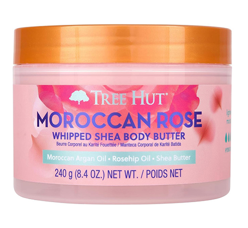 کره بدن شی باتر Tree Hut مدل Moroccan Rose حجم 240 گرم