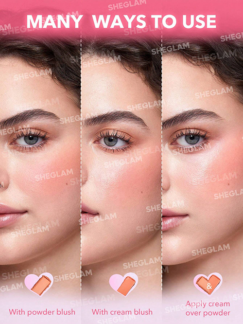 رژگونه دو طرفه کرمی و پودری صورتی Cheek 2 Cheek مدل Pink Sprinkles
