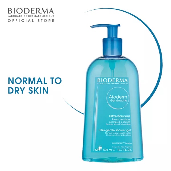 ژل شستشوی بدن بایودرما مدل Atoderm Gel Douche حجم 1000 میل