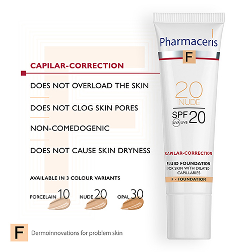 کرم پودر مینرال مات کننده فارماسریز SPF30 شماره Natural 20 حجم 30 میل