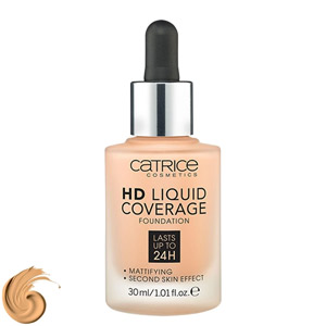 کرم پودر کاتریس مدل HD Liquid Coverage شماره 030 حجم 30 میلی‌لیتر