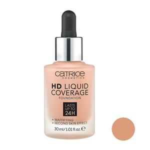 کرم پودر کاتریس سری HD مدل Liquid Coverage شماره 040
