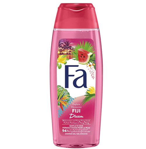 ژل شستشوی بدن و مو مردانه فا مدل Fiji Dream حجم 250 میل