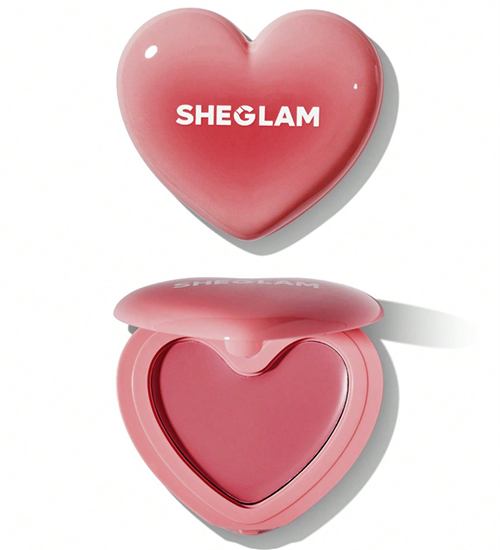 رژگونه کرمی قلبی شیگلم Sheglam مدل Playing Cupid رنگ Adorn