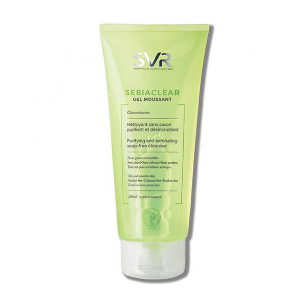 ژل شستشو پوست چرب اس وی آر سبیاکلییر SVR Sebiaclear Gel Moissant 200ml