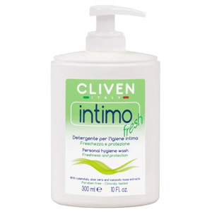 ژل بهداشتی بانوان کلیون مدلIntimo Personal Hygiene Wash fresh حجم 300 میلی لیتر