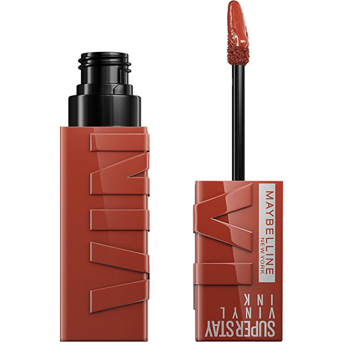 رژ لب مایع براق میبلین Maybelline Super Stay Vinyl Ink شماره 130 Extra