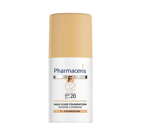 کرم پودر با ضد آفتاب SPF 20 فارماسریز رنگ Sand 02