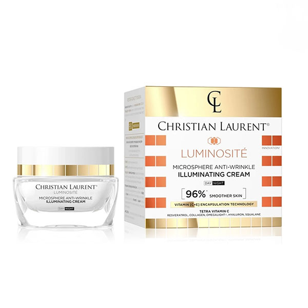 کریستین لورنت کرم روشن کننده و ضد چروک مدل 50 میل Luminosite