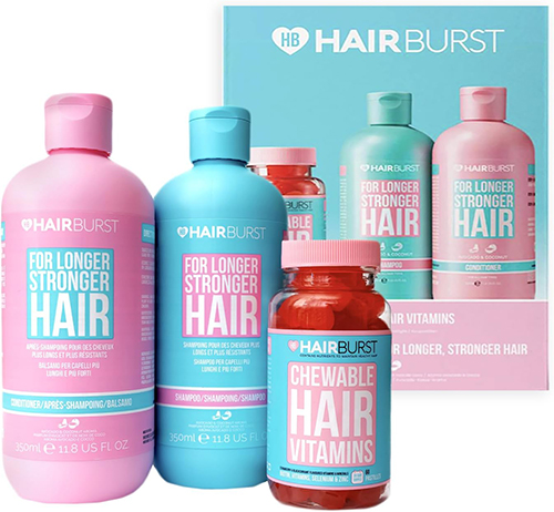 ست باندل تقویت و رشد مو هیر برست مدل The Chewable Hair Growth Bundle