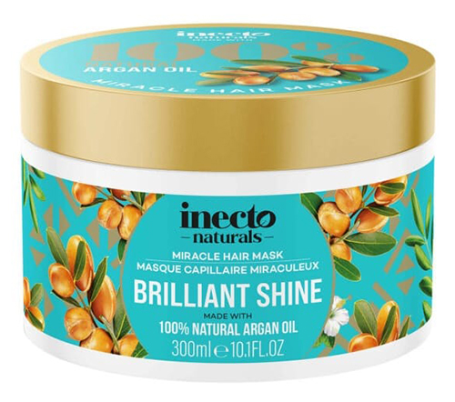 ماسک مو اینکتو آرگان مدل Brilliant Shine Argan حجم 300 میل
