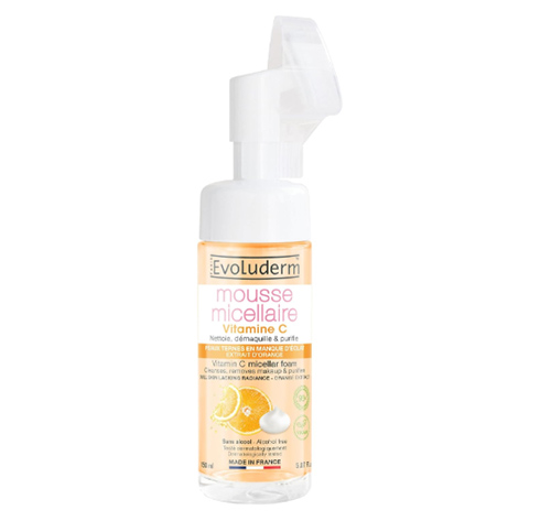 موس میسلار پاک کننده ویتامین C اولودرم Vitamin C Micellar Foam حجم 150 میل