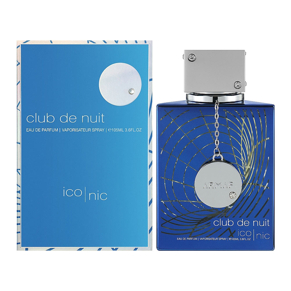 ادو پرفیوم مردانه آرماف کلاب د نایت آیکونیک Club de Nuit Blue Iconic حجم 105 میل