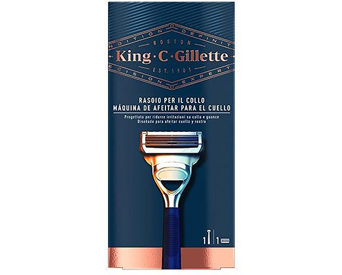 خودتراش گردن و خط زن کینگ سی ژیلت King C. Gillette Neck Razor