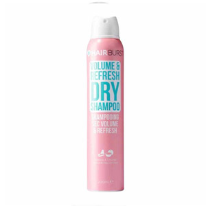 شامپو خشک هیربرست HairBurst مدل Volume & Refresh حجم 200 میلی‌لیتر